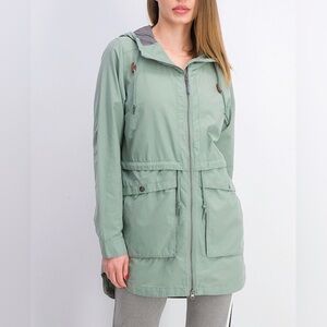 Columbia Size L Women’s West Bluff Light Jacket Light Lichen Green